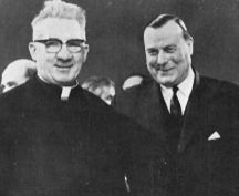 Msgr. O'Flaherty and Sam Derry